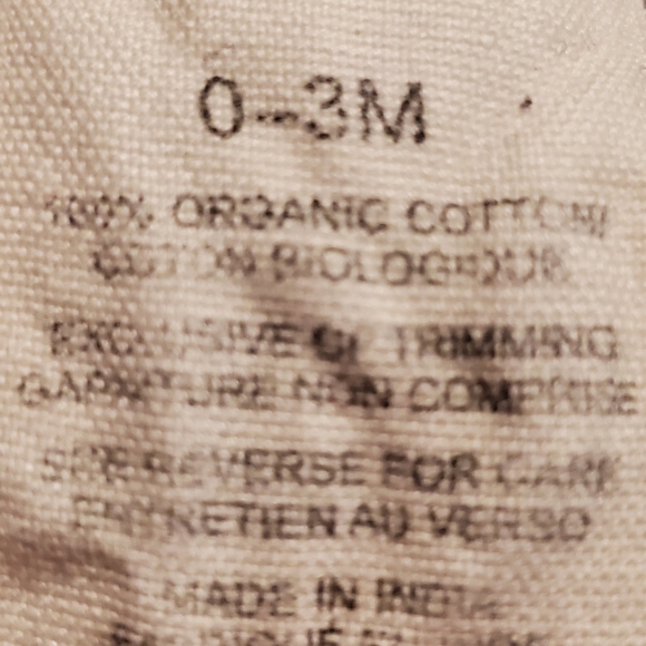 Burts Bees sleeper and outfit bundle - Picture 14 of 14